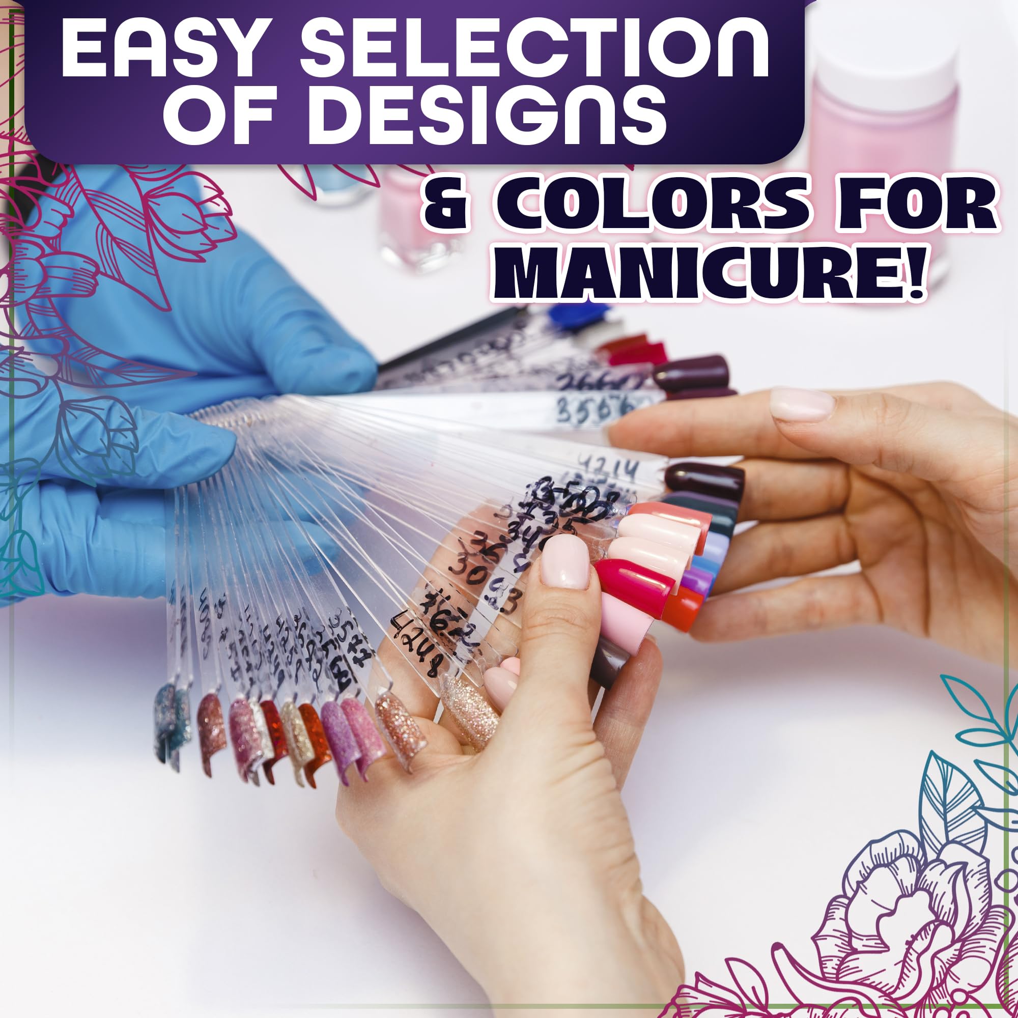 Novsix regalo práctico para San Valentín, ideal para amantes del arte de uñas