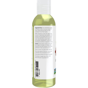 NOW Solutions aceite de semilla de uva, piel sensible, base suave para lociones.