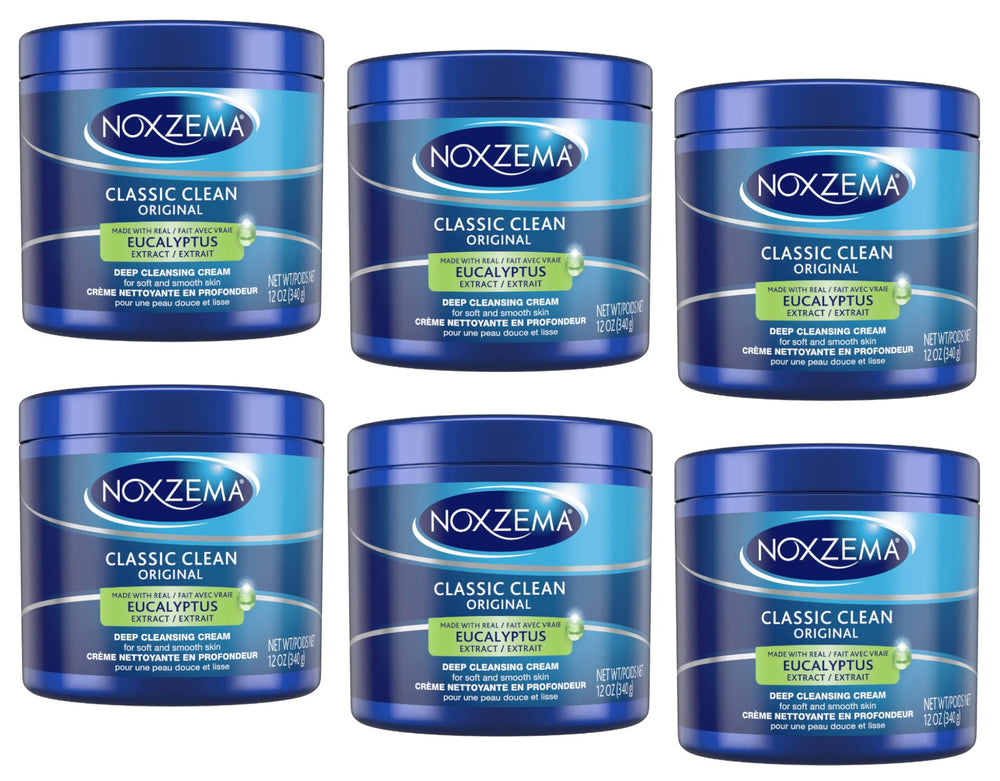 Noxzema Classique Originale, pot de crème nettoyante en profondeur.