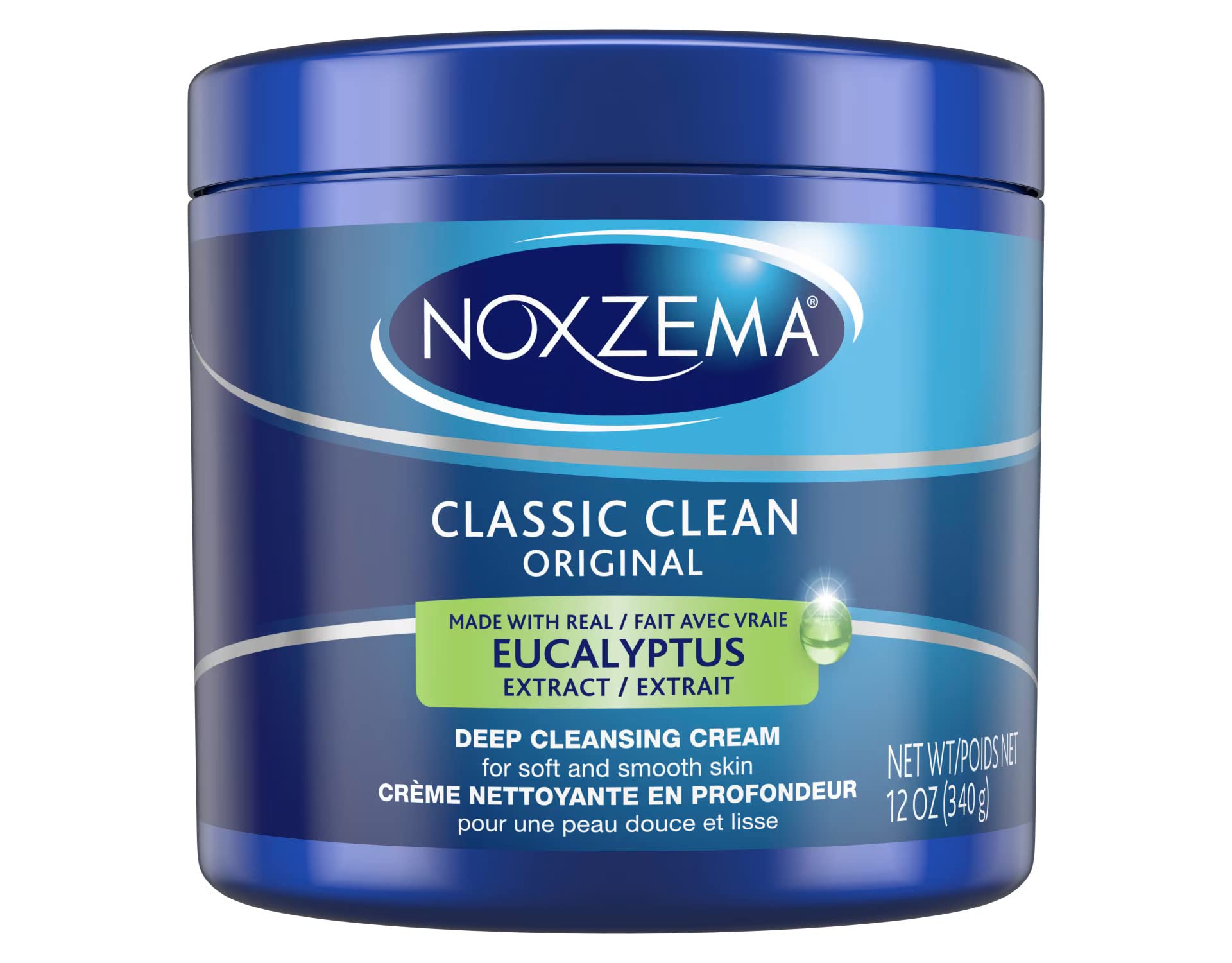 Texture onctueuse de Noxzema Classique Originale pour une sensation rafraîchissante.