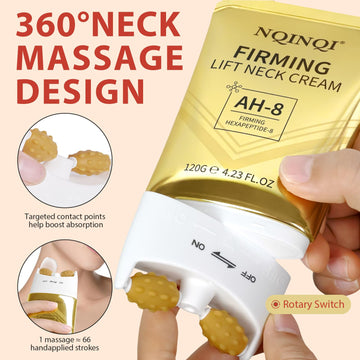 NQINQI AH-8 crema cuello firmadora mejora la elasticidad diaria.