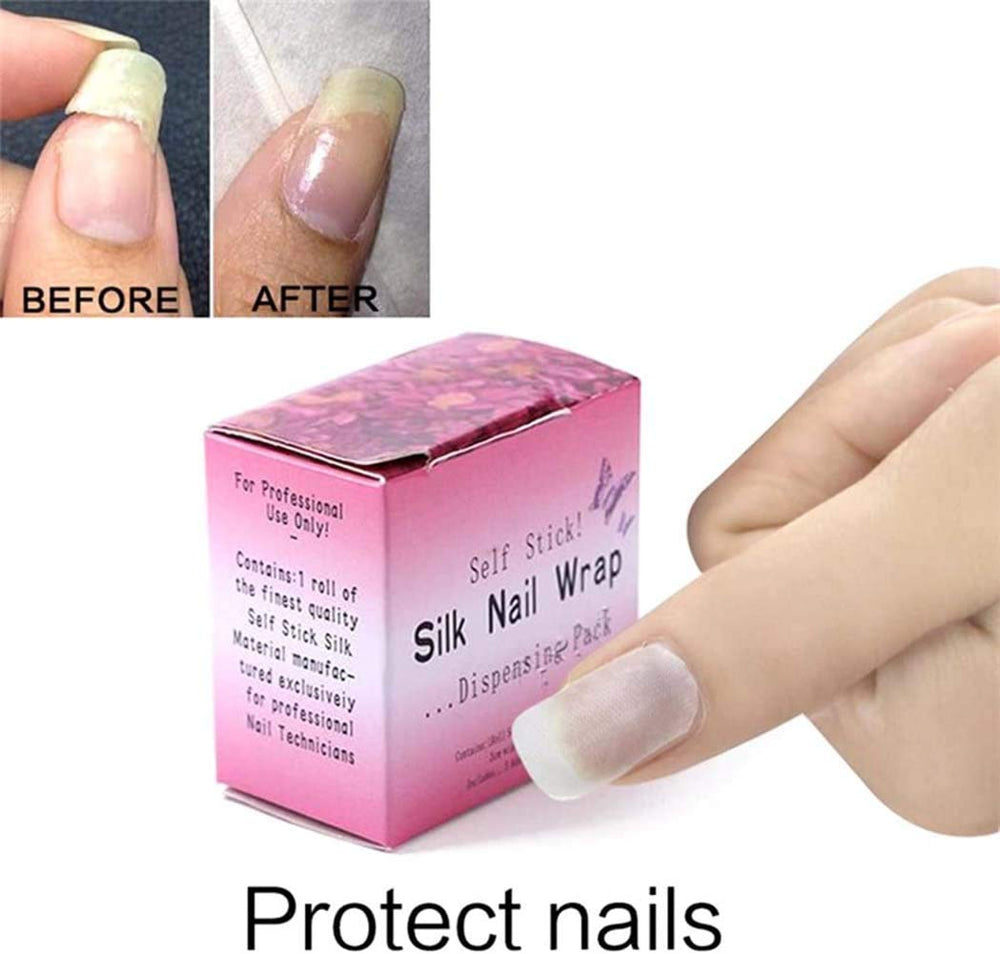 NT-ling protección uñas fibra seda, capa duradera