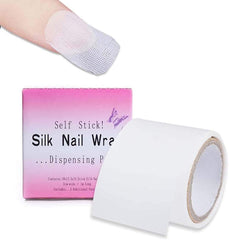 NT-ling rollo reparación de uñas fibra seda, adhesivo, reparación rápida