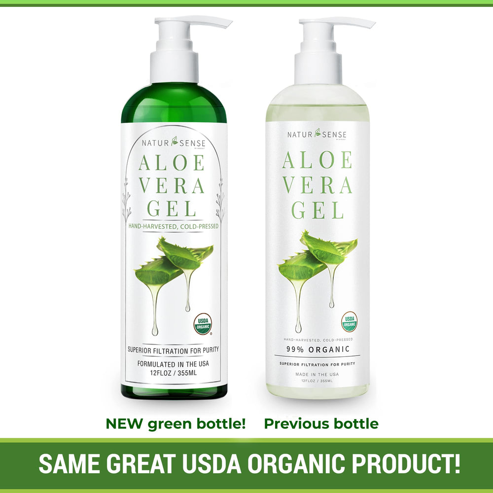 Cuidado de cabello y cuero cabelludo con NaturSense Aloe Gel