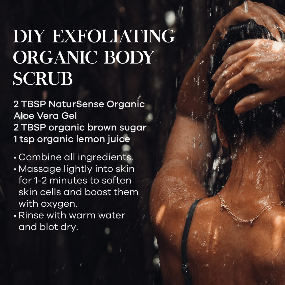 Uso en piel sensible con NaturSense Aloe Gel para comodidad diaria