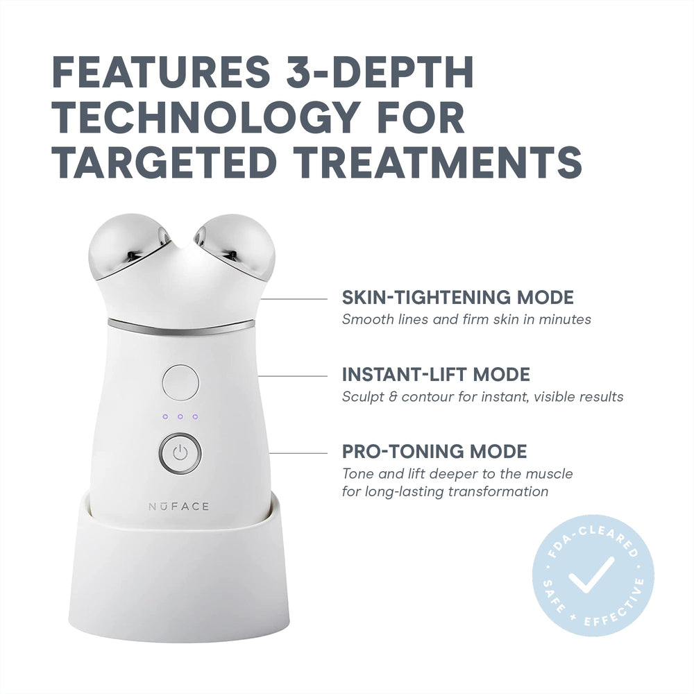 NuFACE Trinity+ activador IonPlex prepara la piel para una microcorriente precisa.