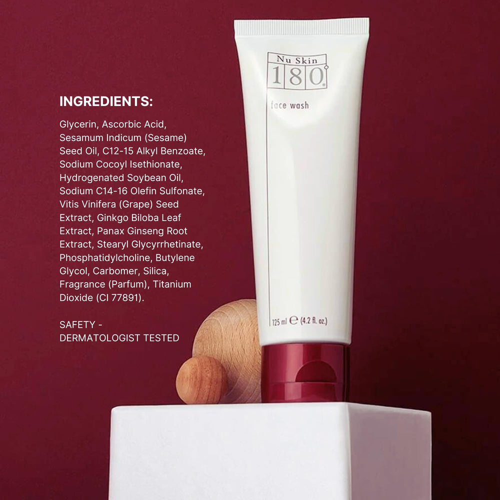 Nu Skin 180°: extractos de ginkgo y ginseng para nutrición de la piel