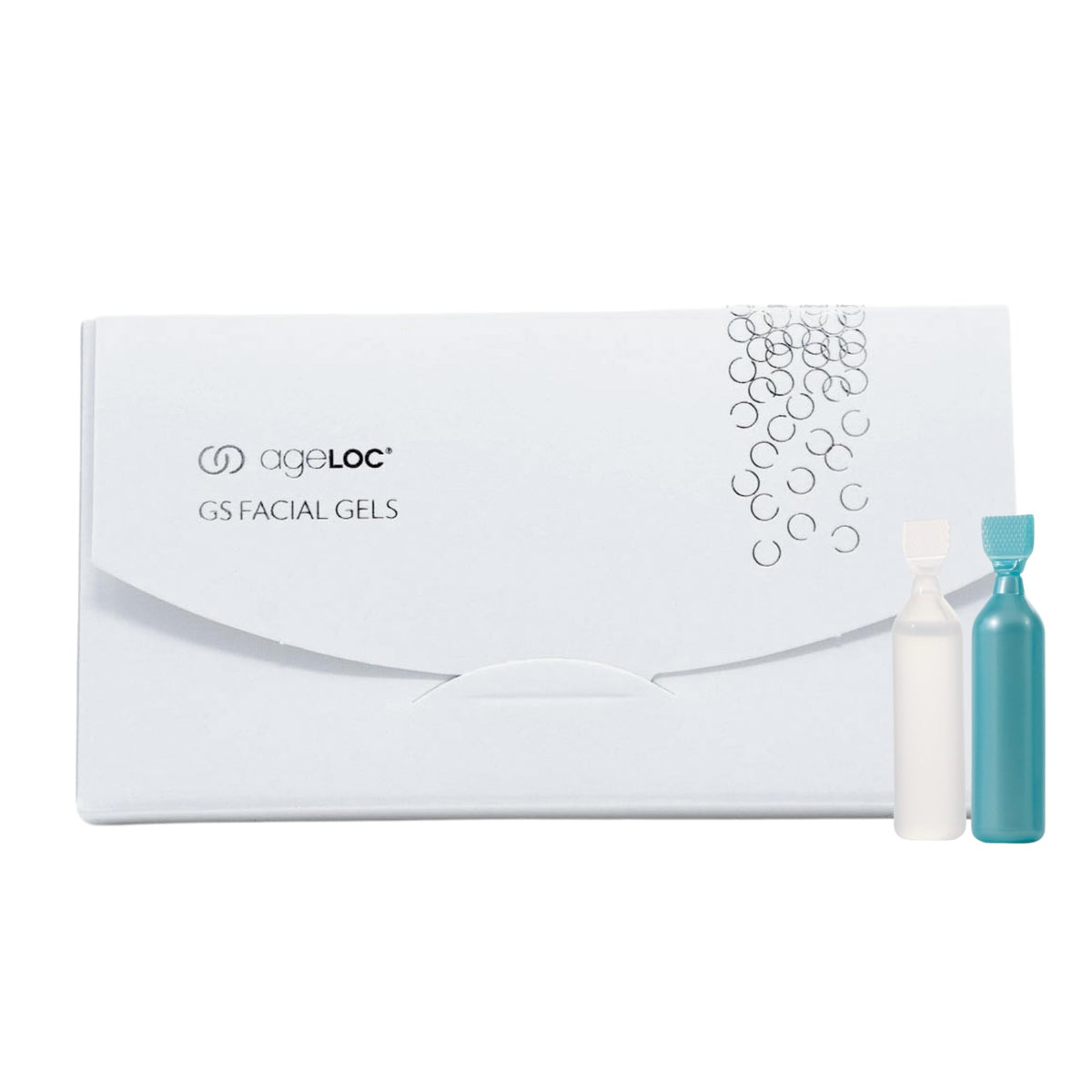 Nu Skin ageLOC GS ampollas 8 para cuidado antiedad en casa.