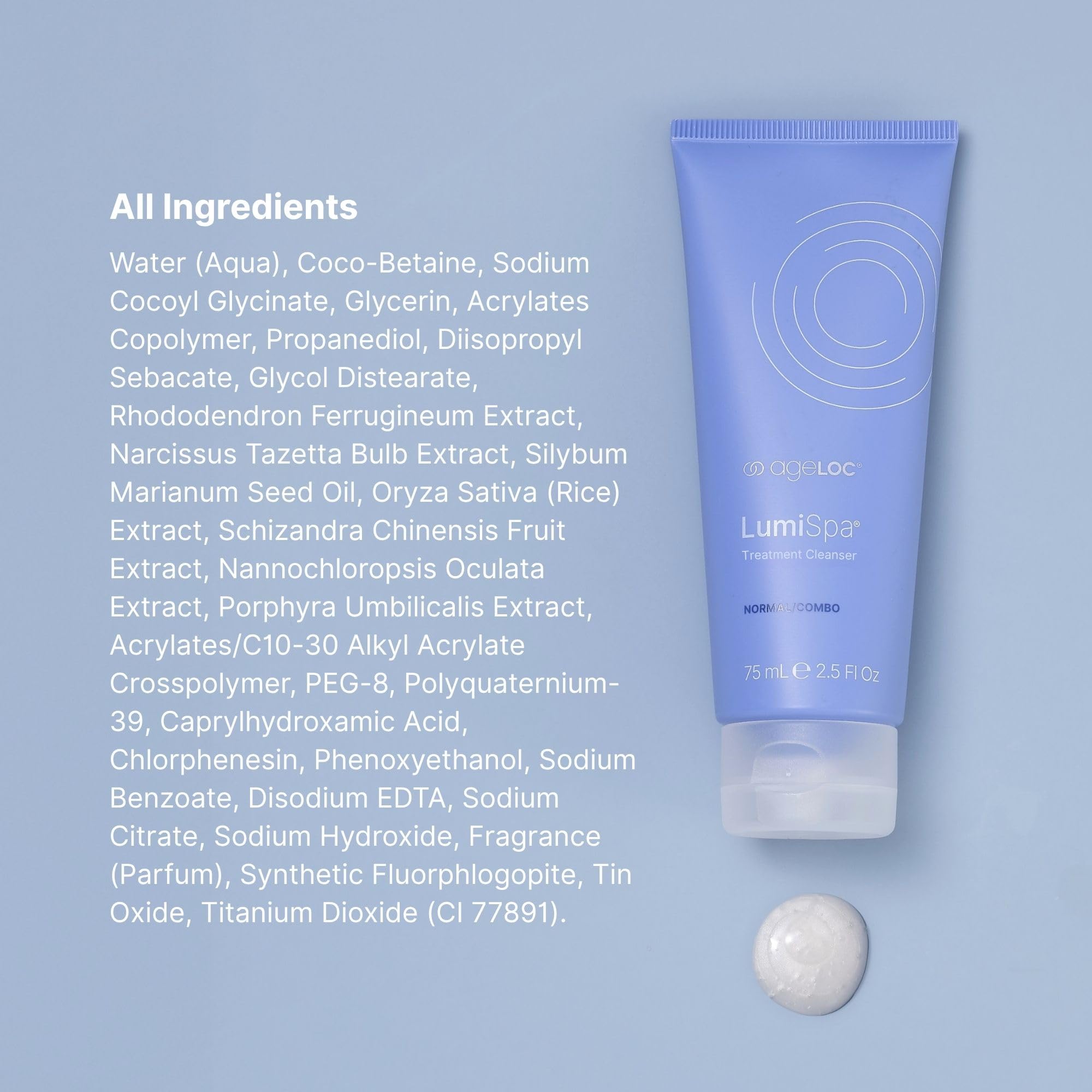 Tecnología ageLOC integrada potencia la limpieza suave