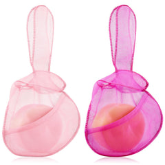 Nuanchu bolsa-jabon-forma-conejo, ideal para viaje y secado rápido.