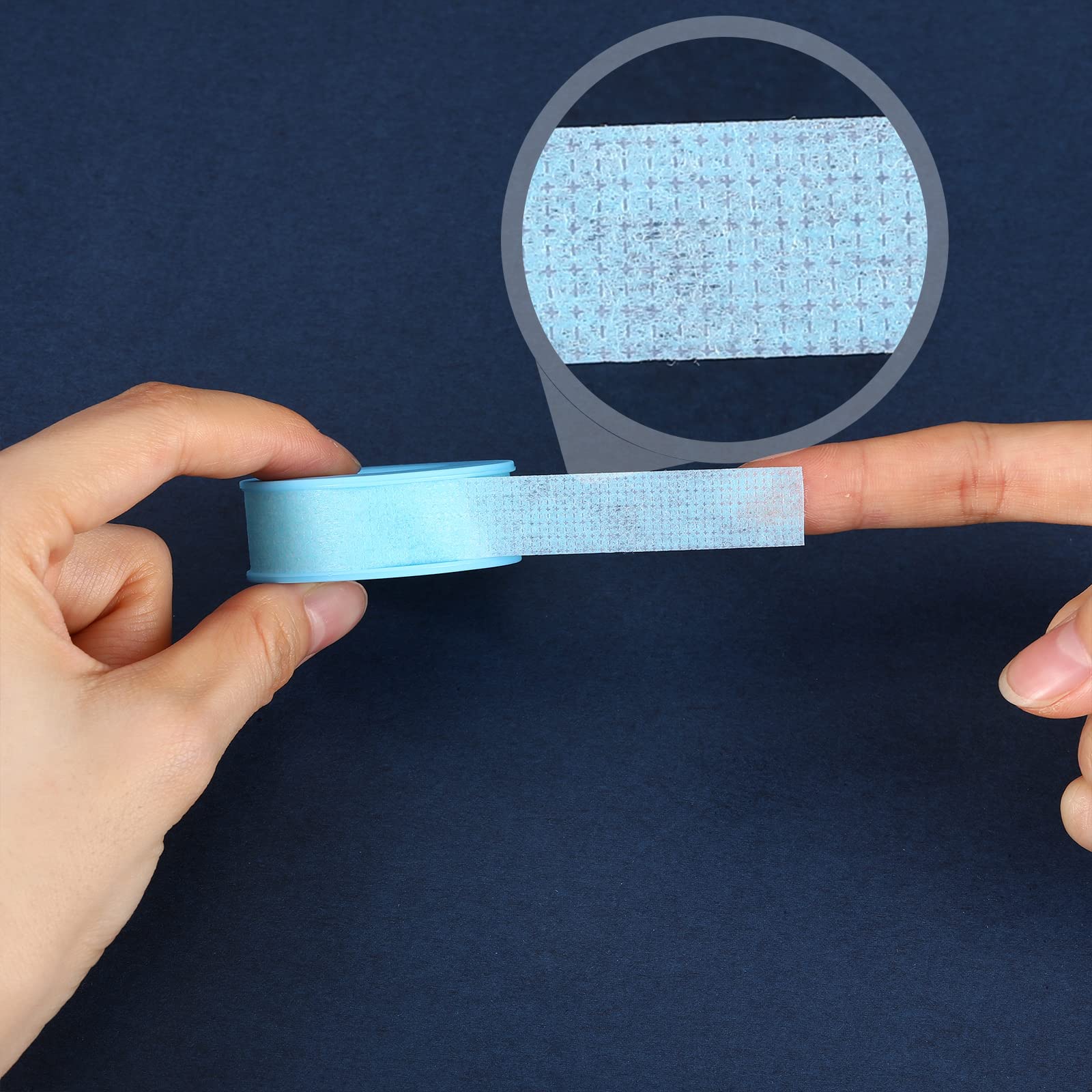 Nuanchu cinta para pestañas resistente al agua, mantiene fijación durante sesiones.