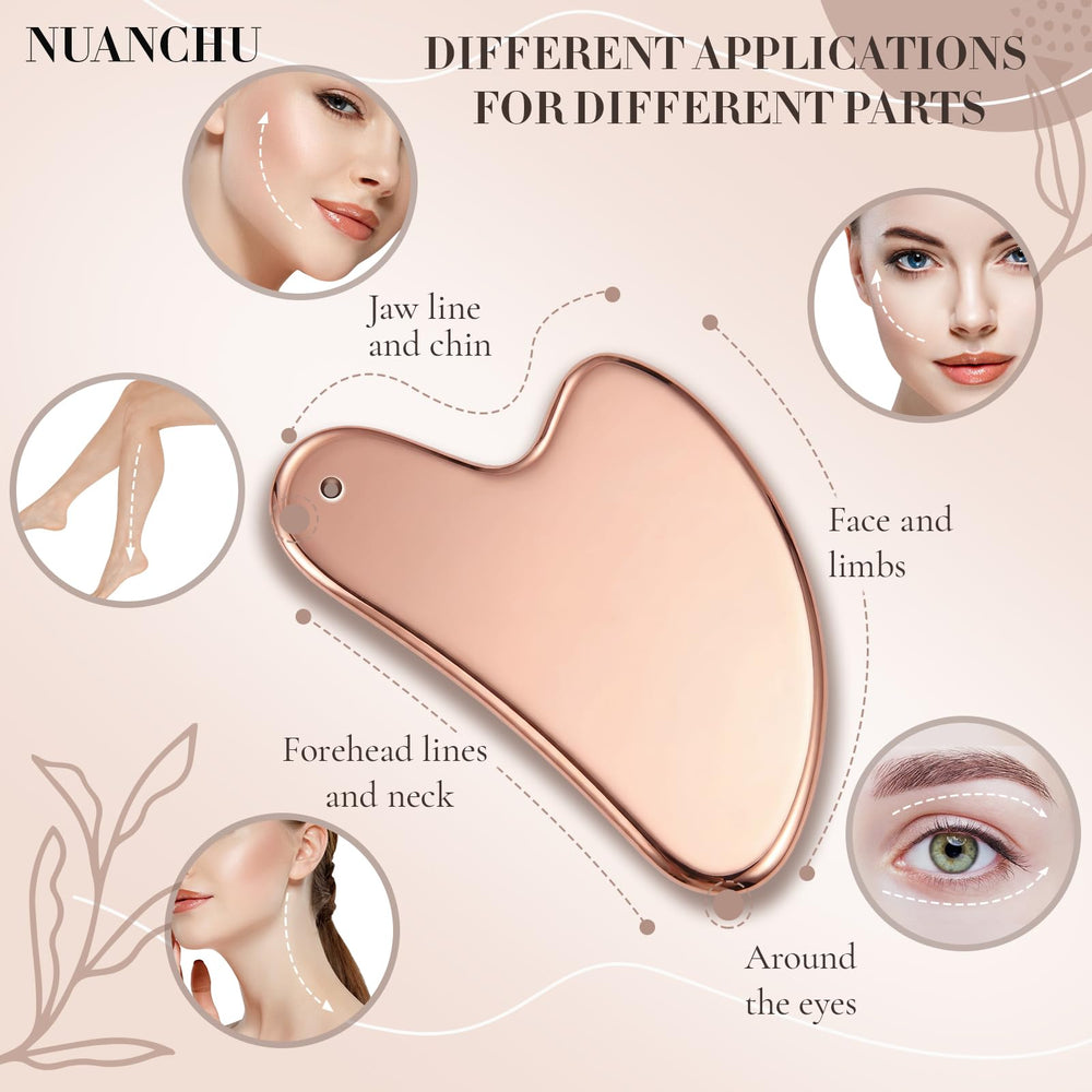 Nuanchu Gua Sha masaje relajante, alivio de tensión diaria.