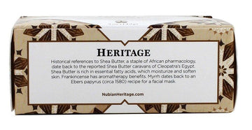 Ingredientes éticos y sostenibles en Nubian Heritage, comercio justo.