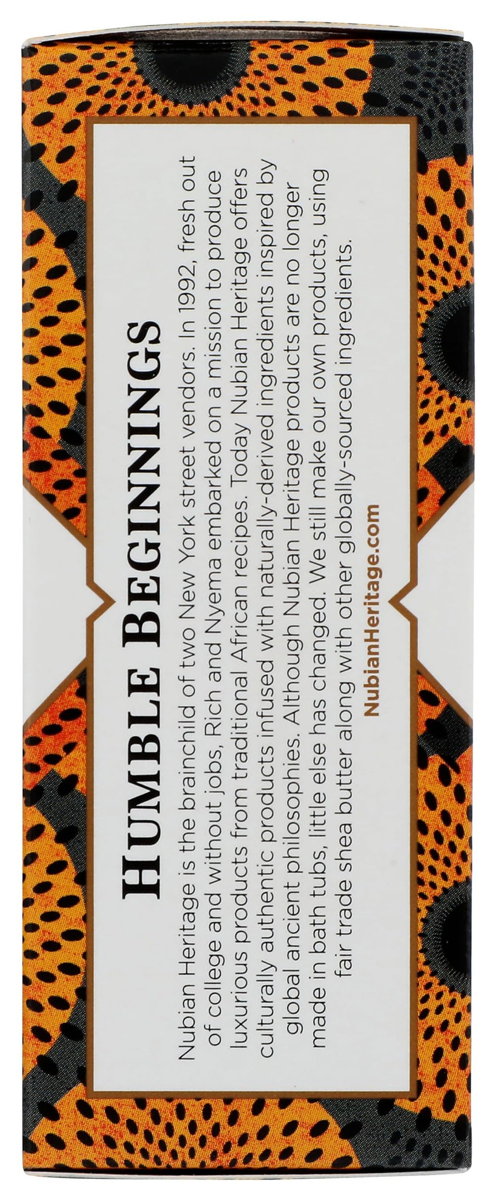 Exfoliación suave con Nubian Heritage Jabón Negro Africano para piel revitalizada