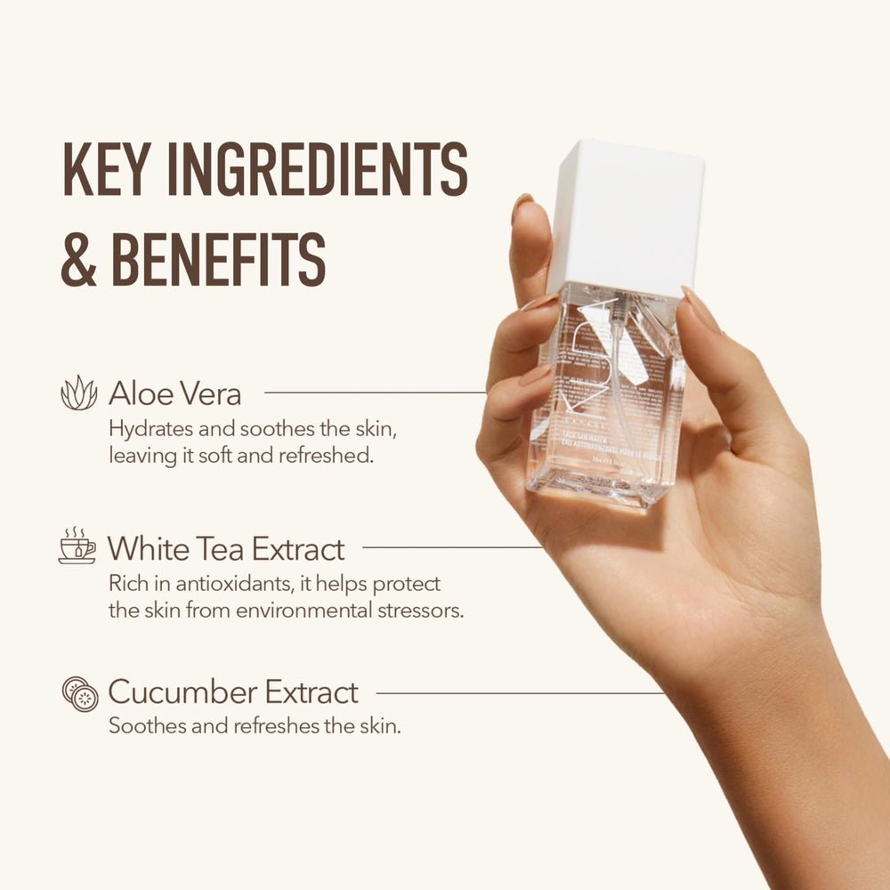 Nuda Face Tan Water: ingredientes naturales que cuidan la piel durante el uso diario.