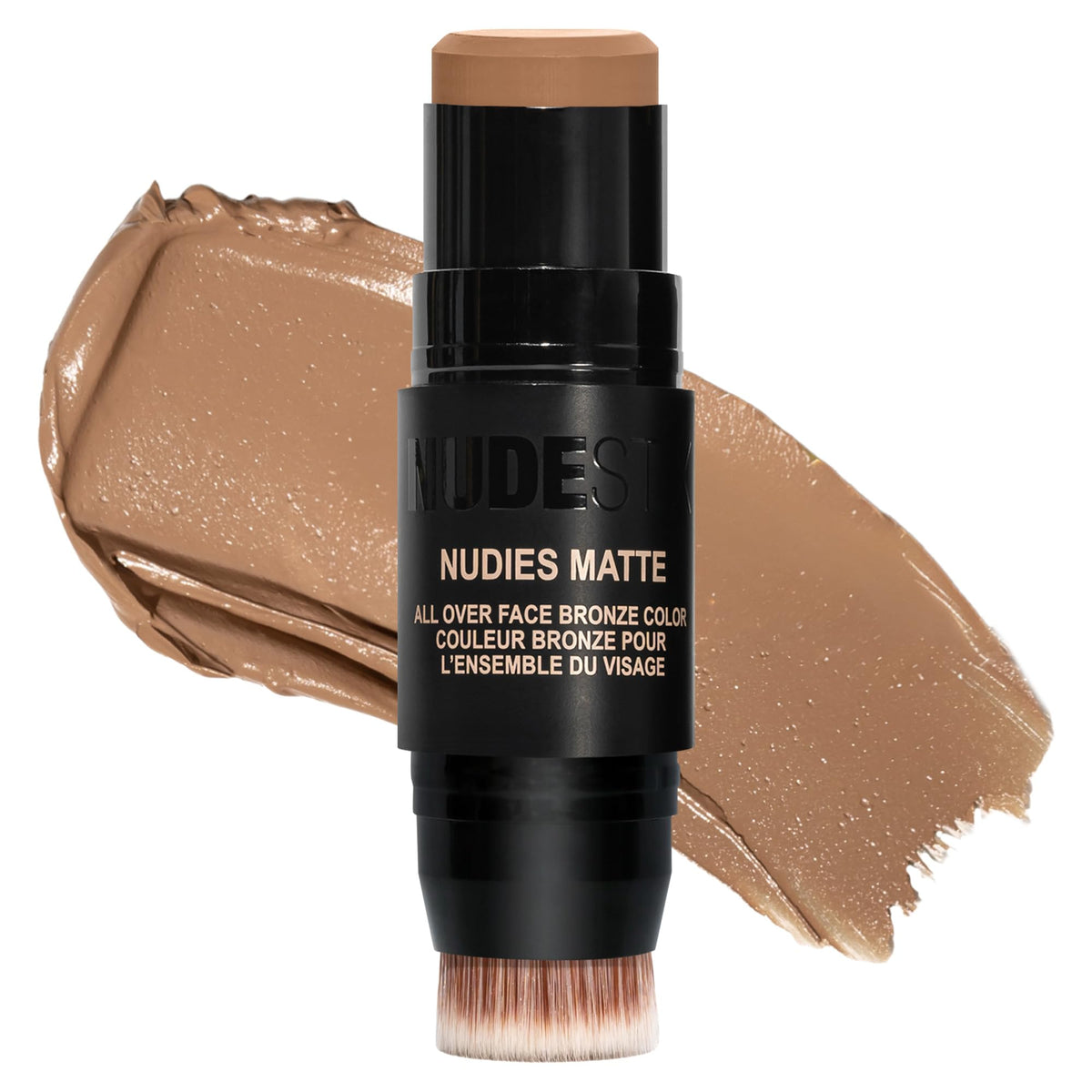Nudestix Nudies Bronze Bondi Bae: barra bronce mate para rostro y ojos, tono cálido natural