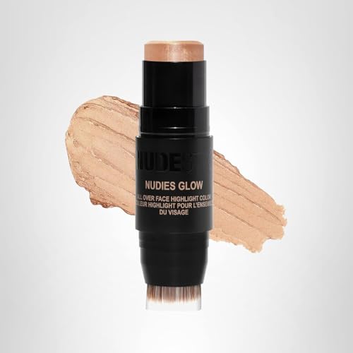 Nudestix Nudies Glow Highlighter Stick: acabado jugoso listo para retoques