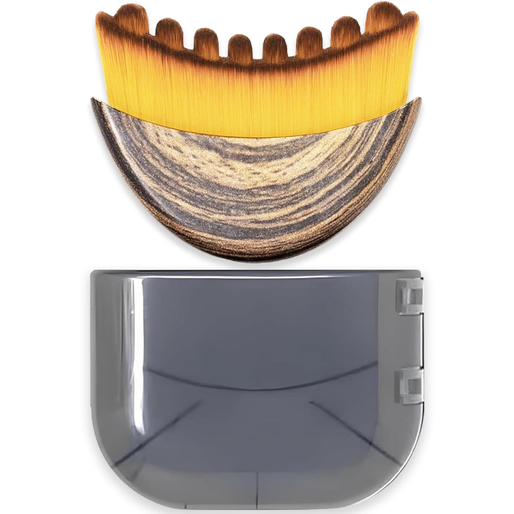 Cepillo facial contorno linfático nuevo con diseño ergonómico para un contorno preciso.