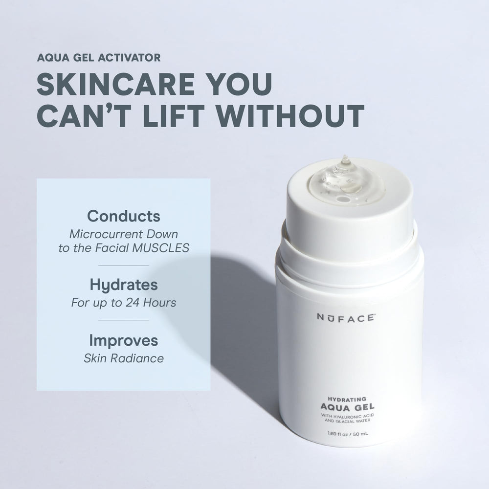 Tecnología IonPlex de NuFACE para mejor conductividad en el gel activador