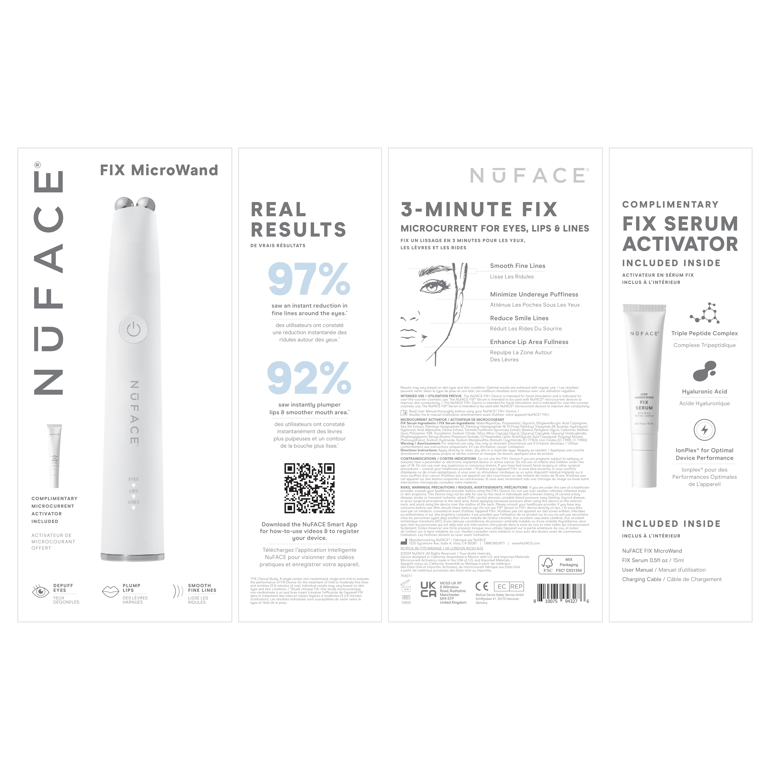 NuFACE FIX MicroWand para labios: aporta volumen suave y definición