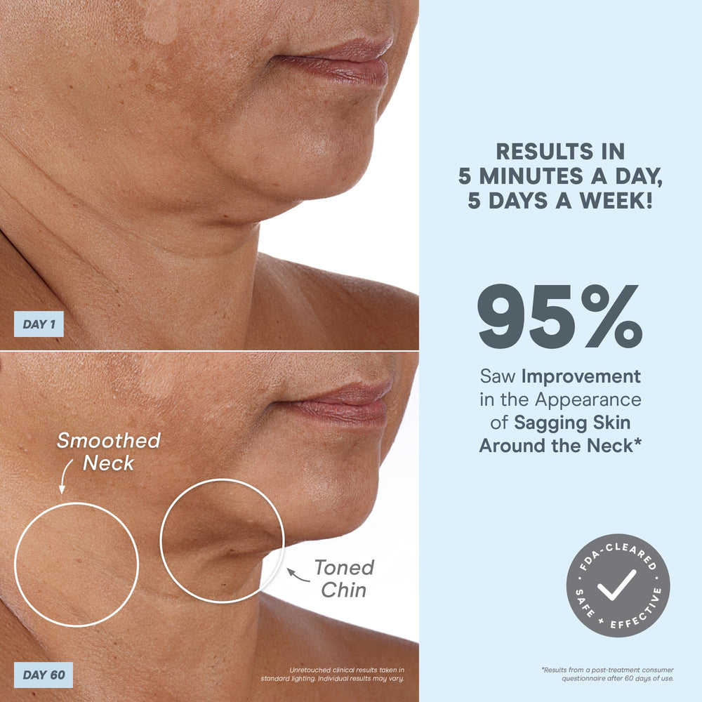 NuFACE MINI+ contorno facial para definir rasgos con microcorriente
