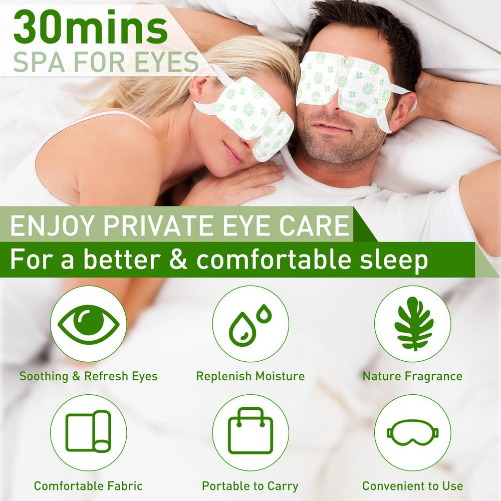 NuKuNsKf mascarilla ocular-desechable práctico regalo spa para días movidos