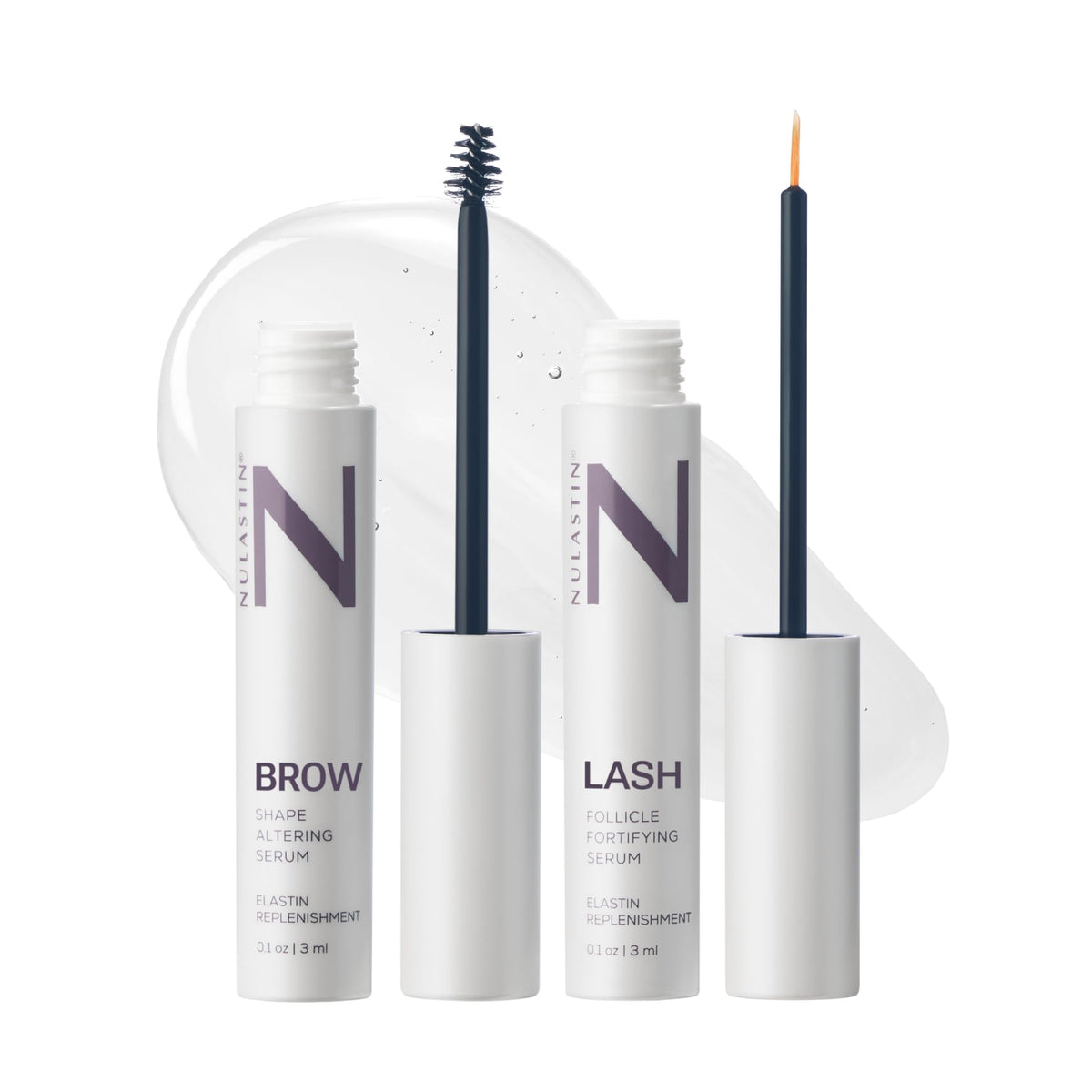 NULASTIN – Bouteille du sérum cils et sourcils pour nourrir et épaissir visiblement.