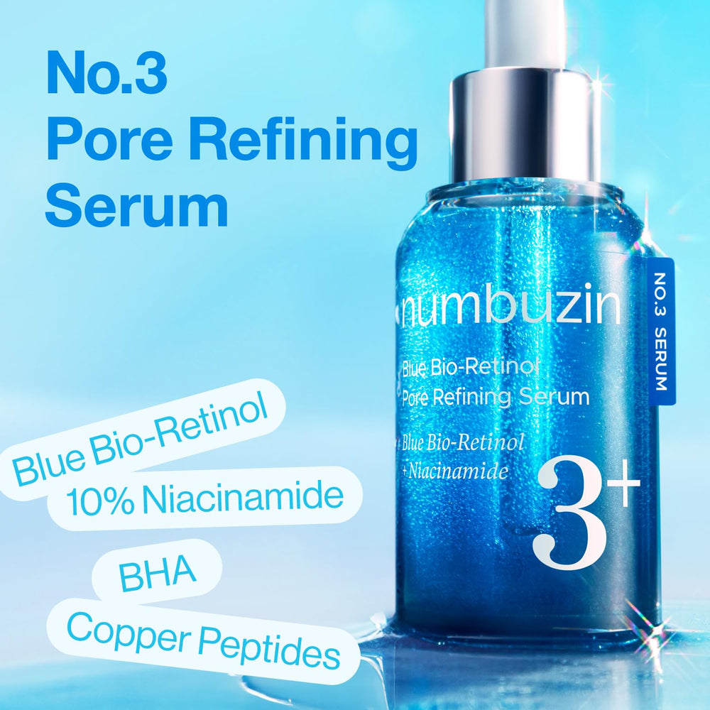 Gotero de Numbuzin No.3 Serum para aplicación suave y precisa.