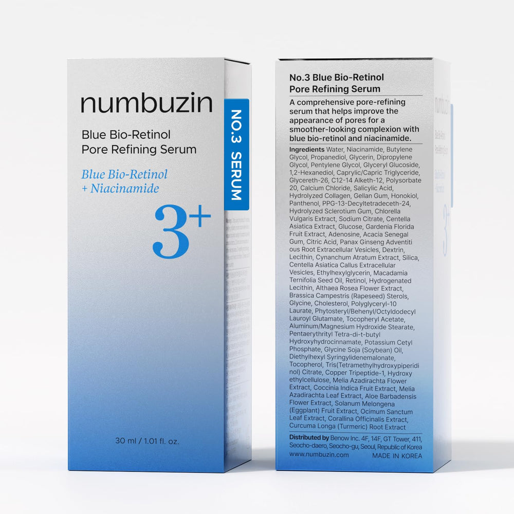 Rutina diaria de mañana y noche con Numbuzin No.3 Serum.