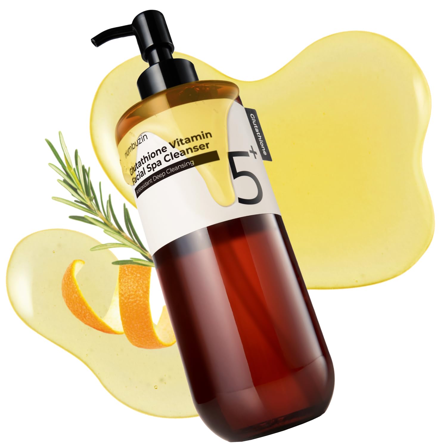 numbuzin No.5 Aceite Limpiador con textura rica para limpieza profunda y suave.