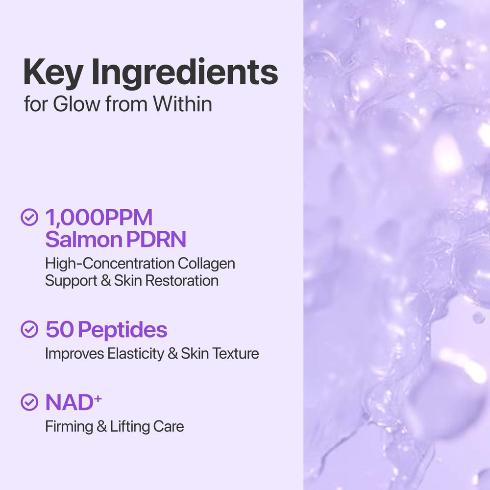 Numbuzin No.9 Toner NAD+ Salmon PDRN e ingredientes clave