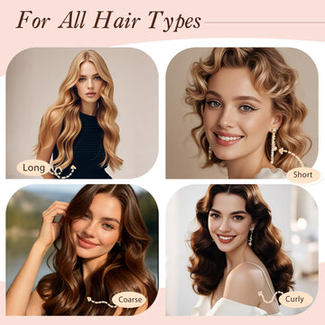 nunflue kit rizos para todo tipo de cabello, volumen sin calor