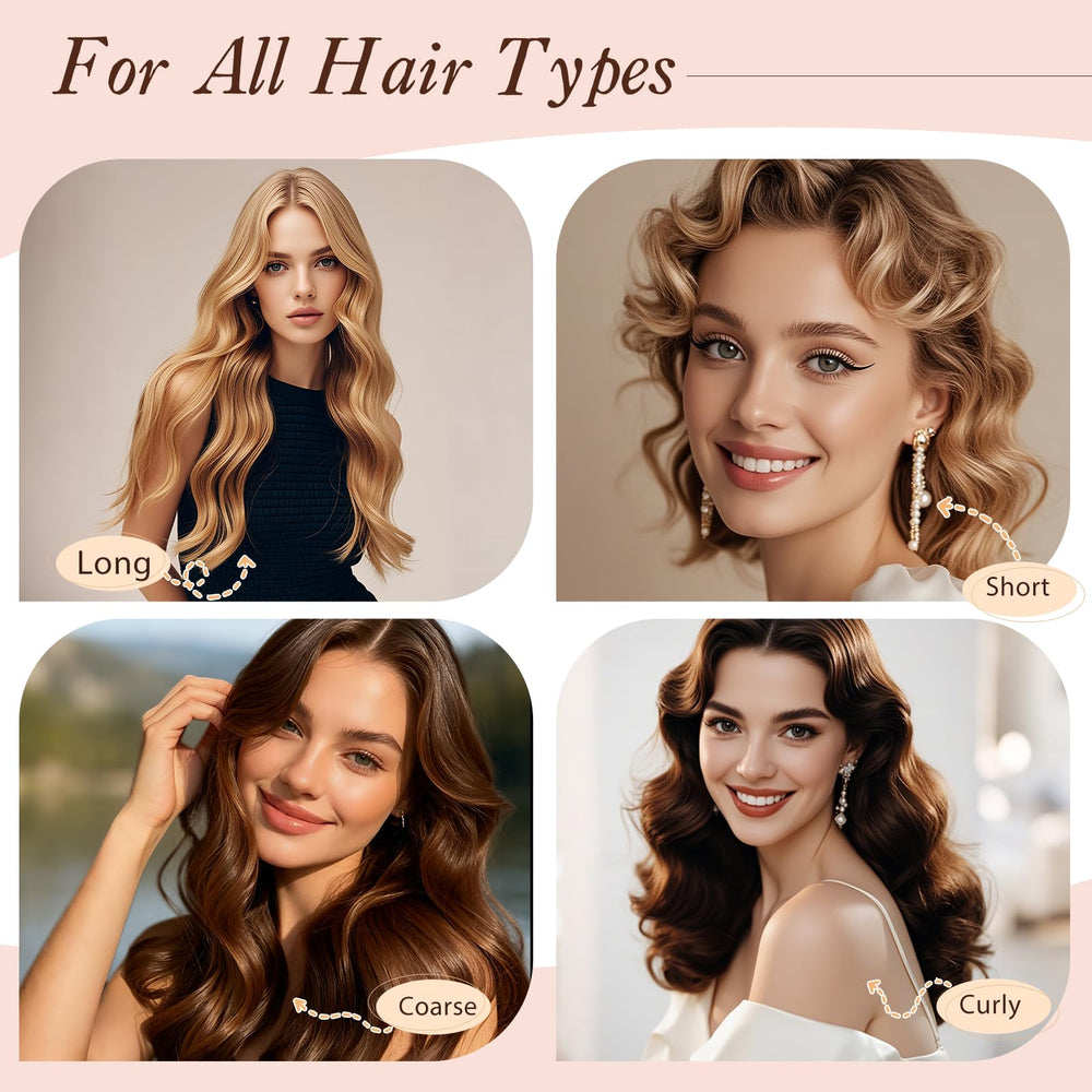 nunflue kit rizos para todo tipo de cabello, volumen sin calor