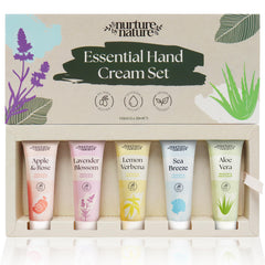 Conjunto Nurture by Nature Botanicals de cremas para manos, hidratación diaria en un set