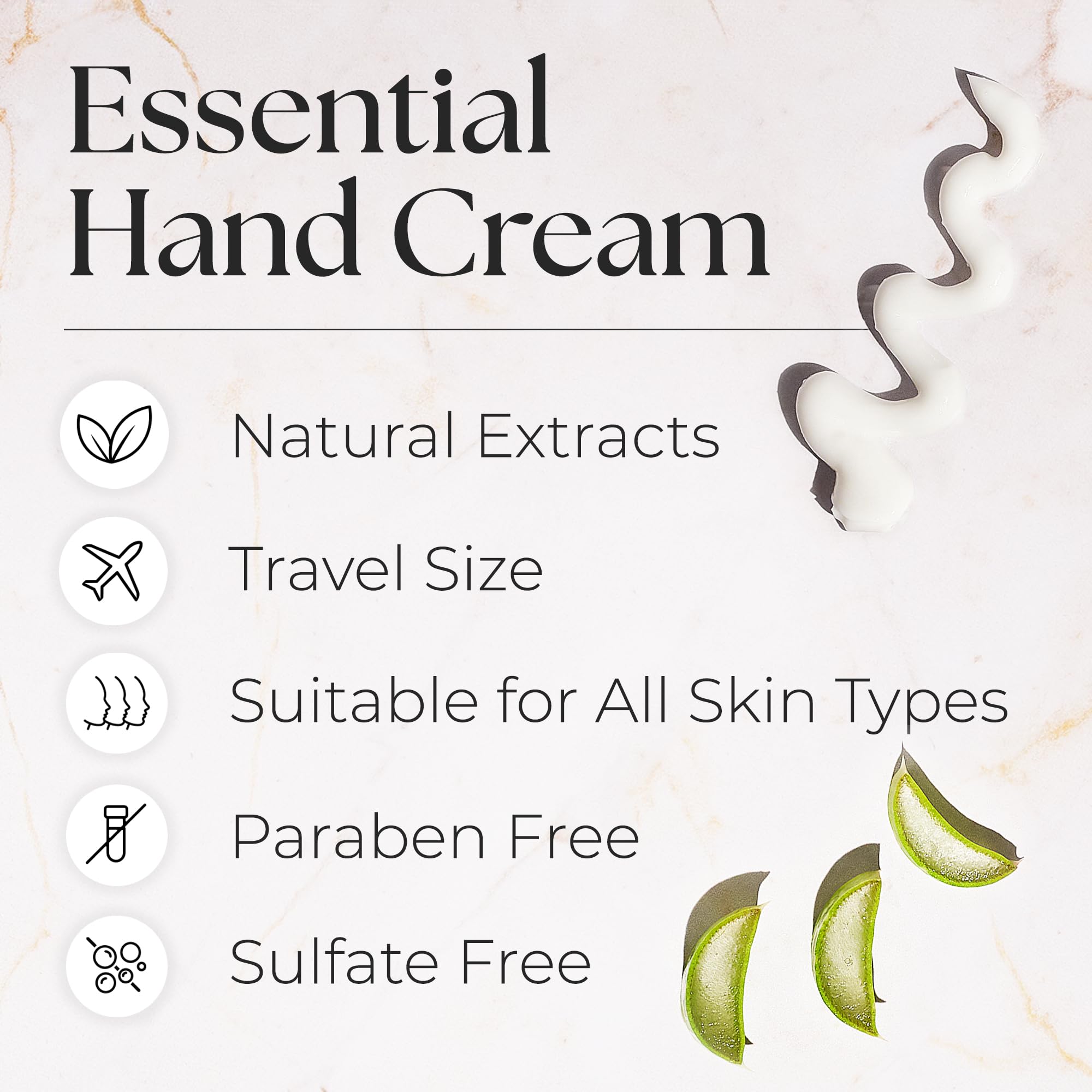 Manteca de karité 6% y glicerina en crema de manos de Nurture by Nature Botanicals