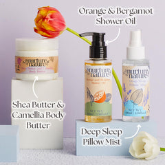Nurture by Nature sales de baño, experiencia relajante para la piel