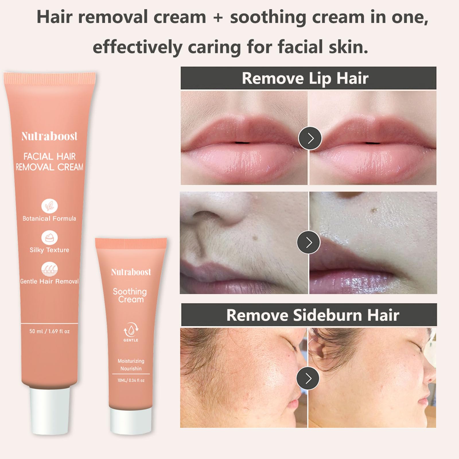 Nutraboost crema relajante con aloe vera y lavanda para piel calmada