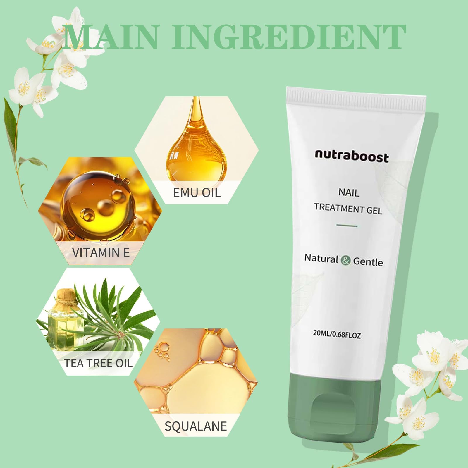 Nutraboost Nail Crema Pies, cuidado diario para pies y uñas