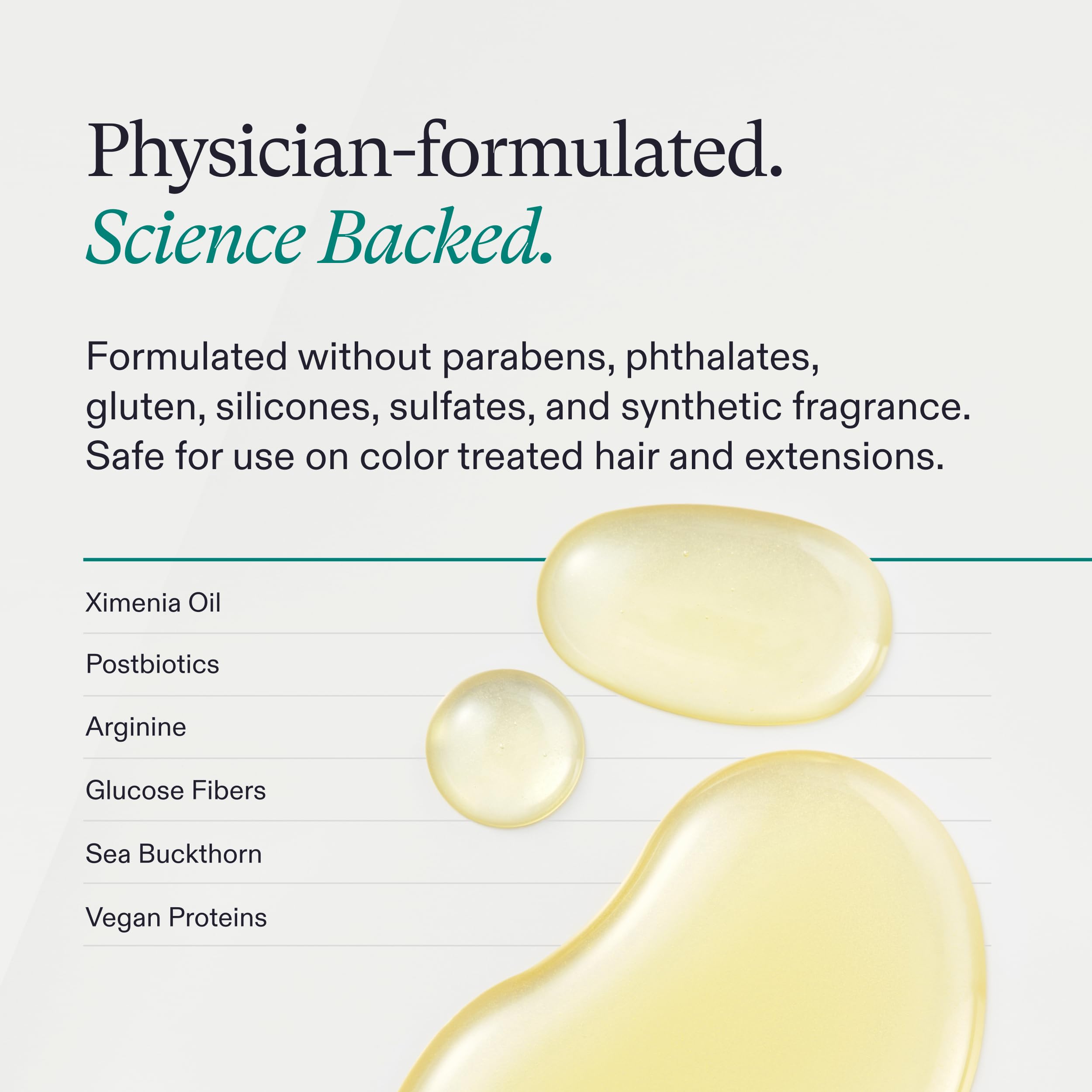Nutrafol Defensor protege el color y fortalece el cabello.