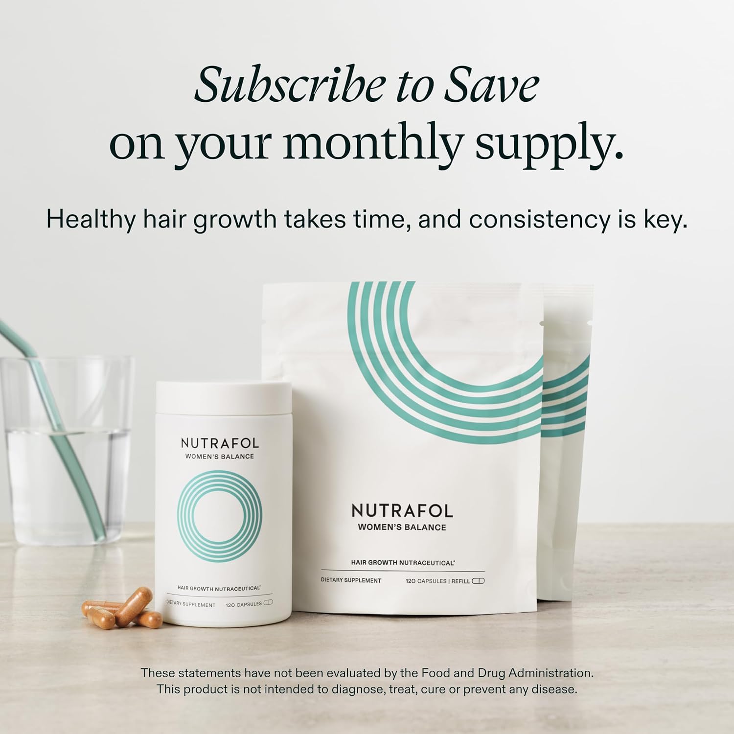 Nutrafol Balance: saw palmetto para cuidado del cabello