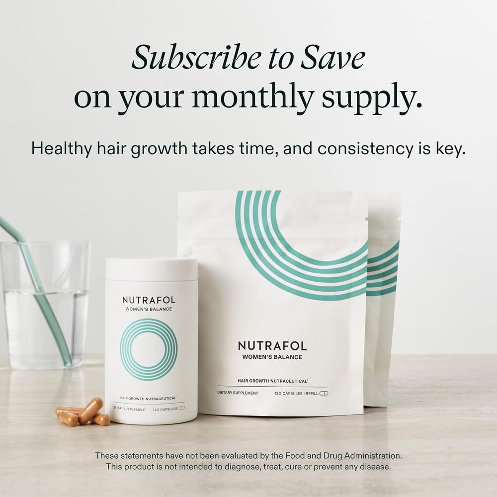 Nutrafol Balance: saw palmetto para cuidado del cabello