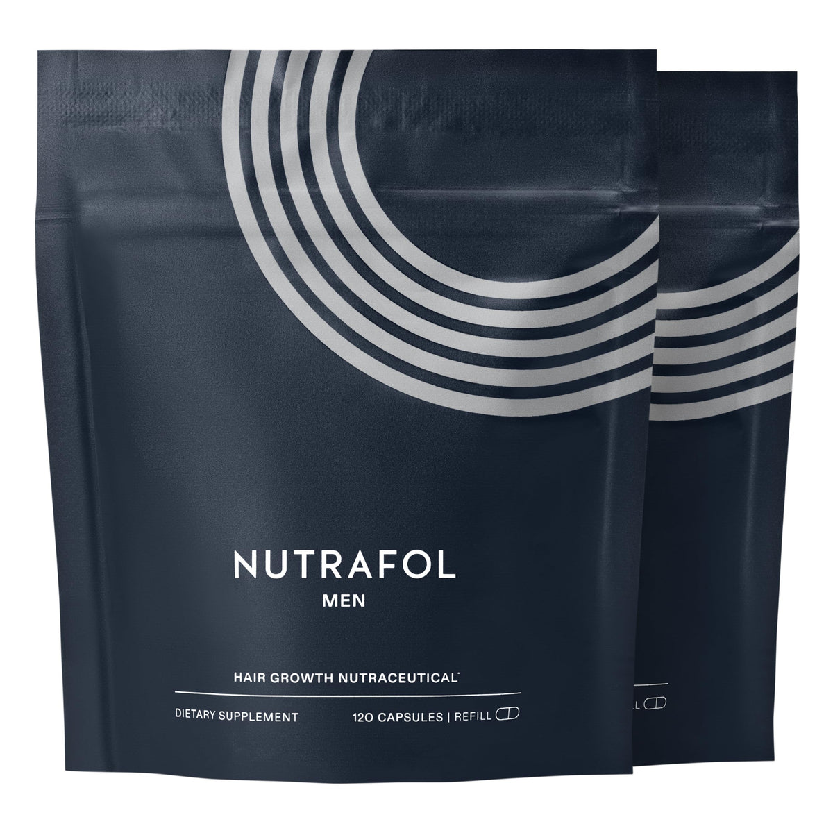 Nutrafol Hombre cápsulas para crecimiento capilar visible y mayor grosor.