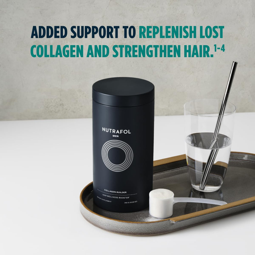 Toma diaria de cápsulas para apoyo suave del cabello.