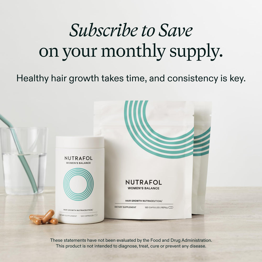 Nutrafol Balance ashwagandha: apoyo al manejo del estrés y bienestar