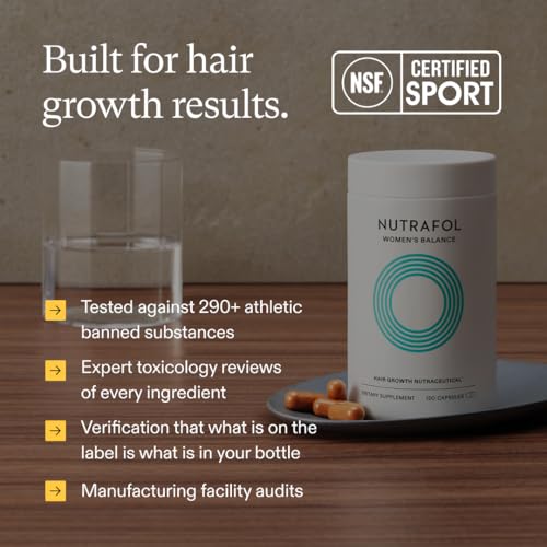 Nutrafol Balance salud capilar: cabello con mayor densidad y cobertura visible