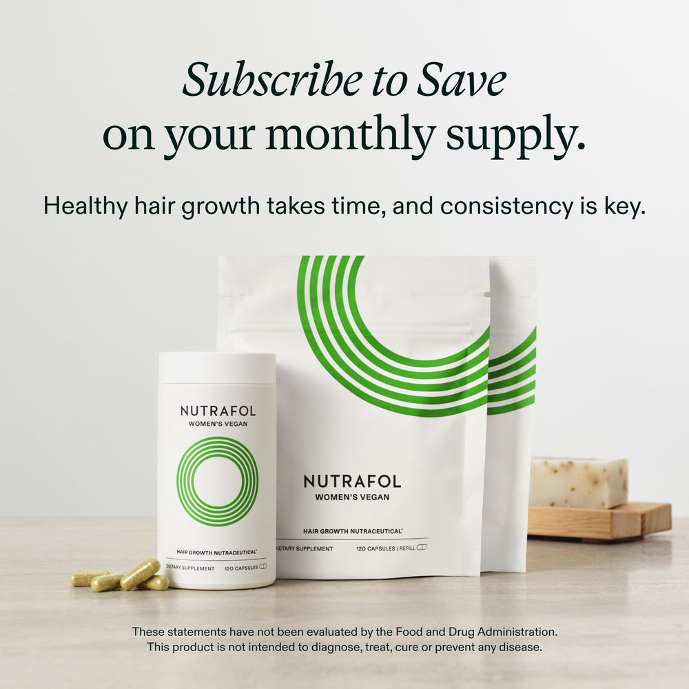 Nutrafol Mujeres, enfoque en cabello saludable y densidad.