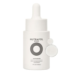 Nutrafol Suero Capilar para Mujer, bote, cabello más grueso y resistente con uso regular.