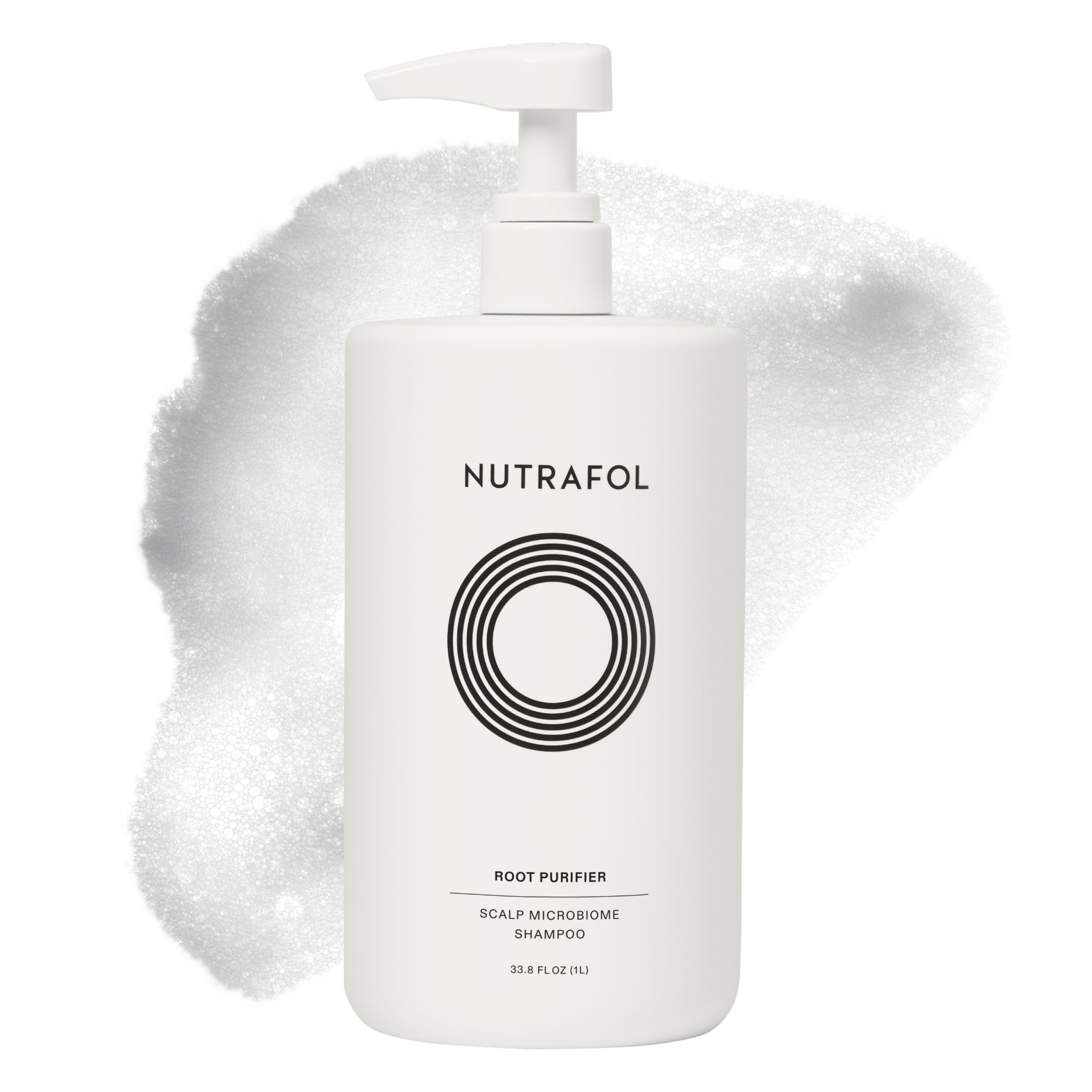 Nutrafol Shampoo botella-1l: envase grande para uso prolongado y volumen