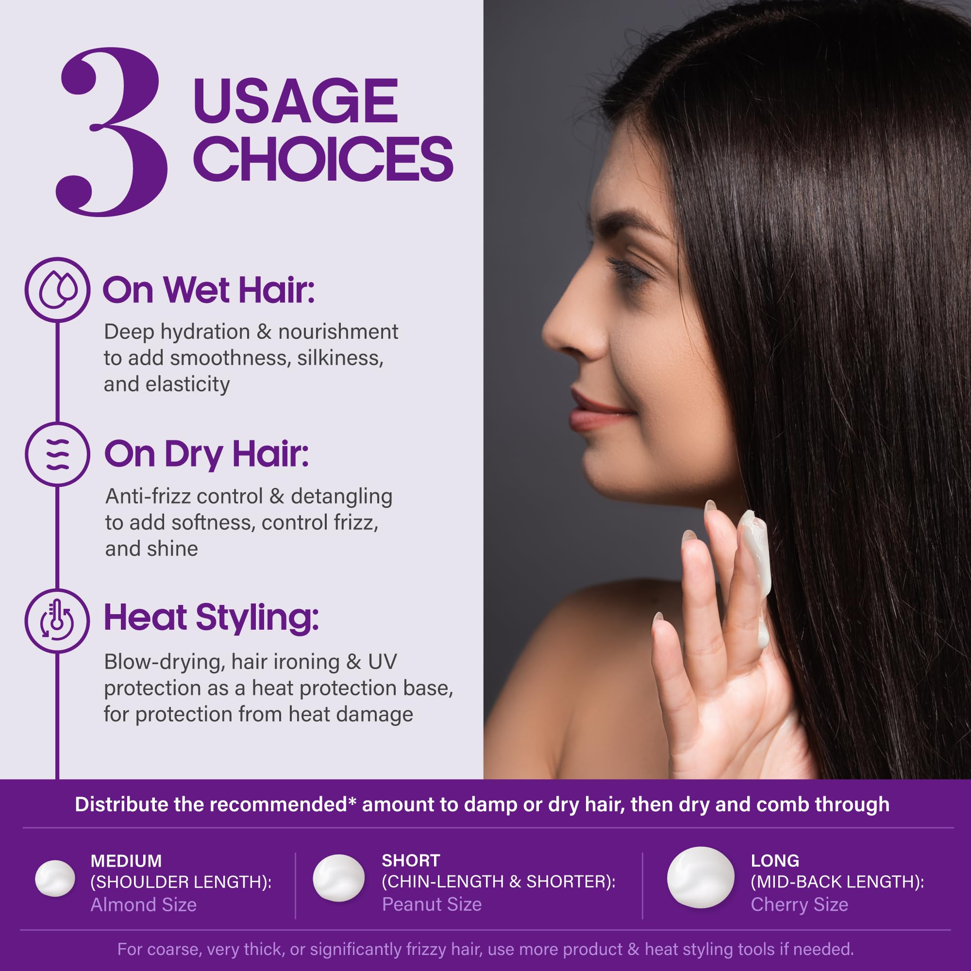 Ingredientes clave: keratina y biotina para fortalecer el cabello.