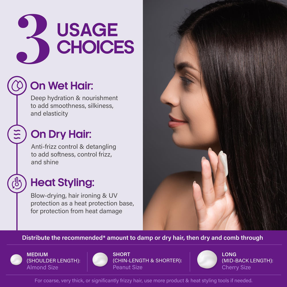Ingredientes clave: keratina y biotina para fortalecer el cabello.
